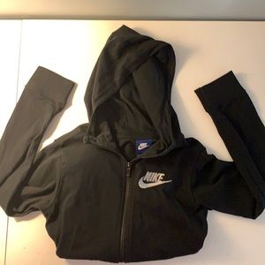 Boys Nike zip up hoodie